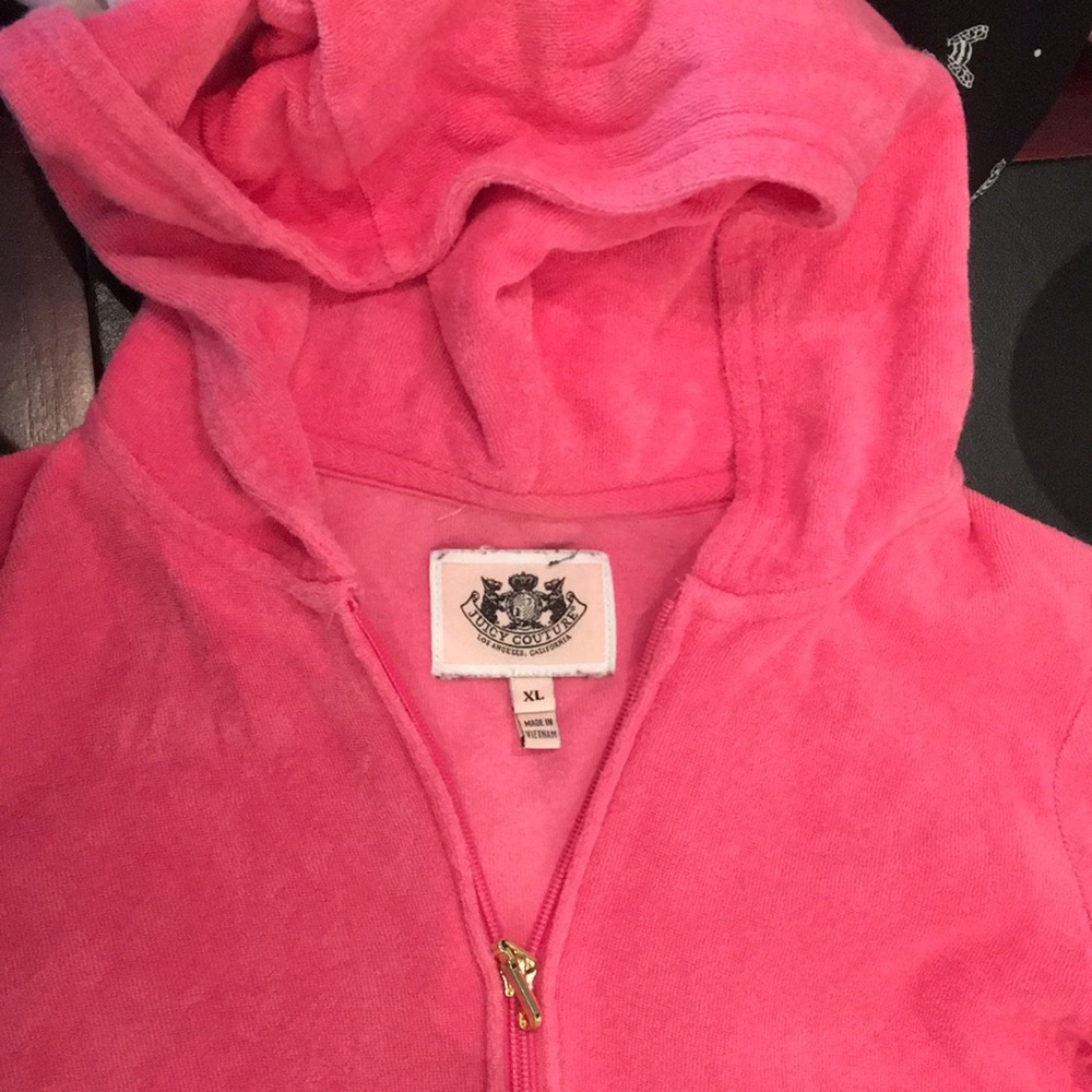 Girl’s terry hoodie